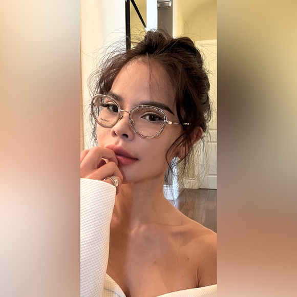 CHANEL Pantos 2207-B Rhinestone Eyeglasses - Picture 7 of 7